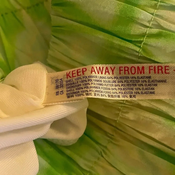 FP MOVEMENT By FREE PEOPLE NWOT The Way Home Shorts in Tie Dye Green - Picture 6 of 9